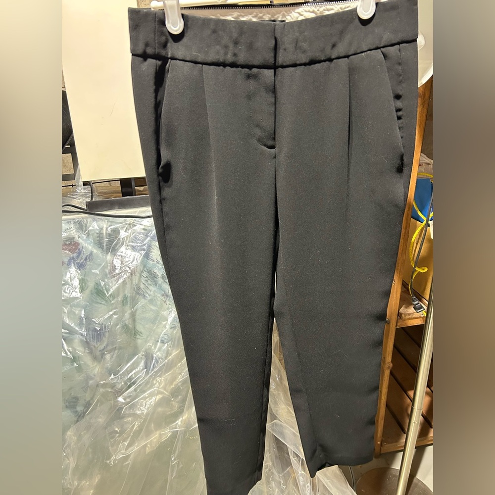 Beautiful J Crew black dress pants in size 2P
